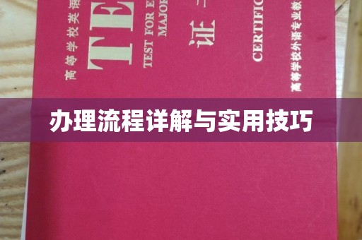 定海办理流程详解与实用技巧
