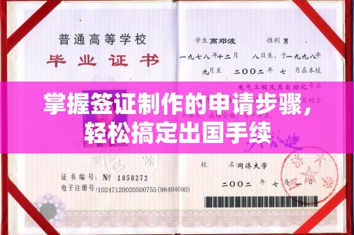 定海掌握签证制作的申请步骤，轻松搞定出国手续