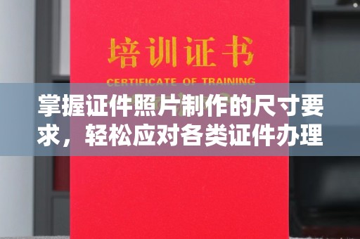 定海掌握证件照片制作的尺寸要求，轻松应对各类证件办理